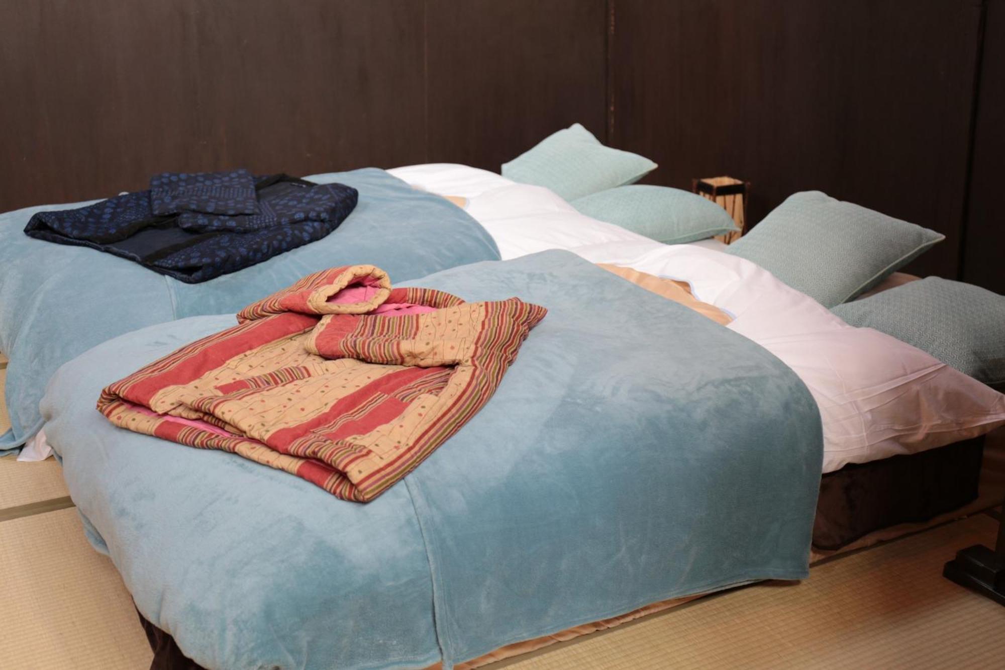 お宿梅夜guesthouse Umeya Kyoto Rom bilde