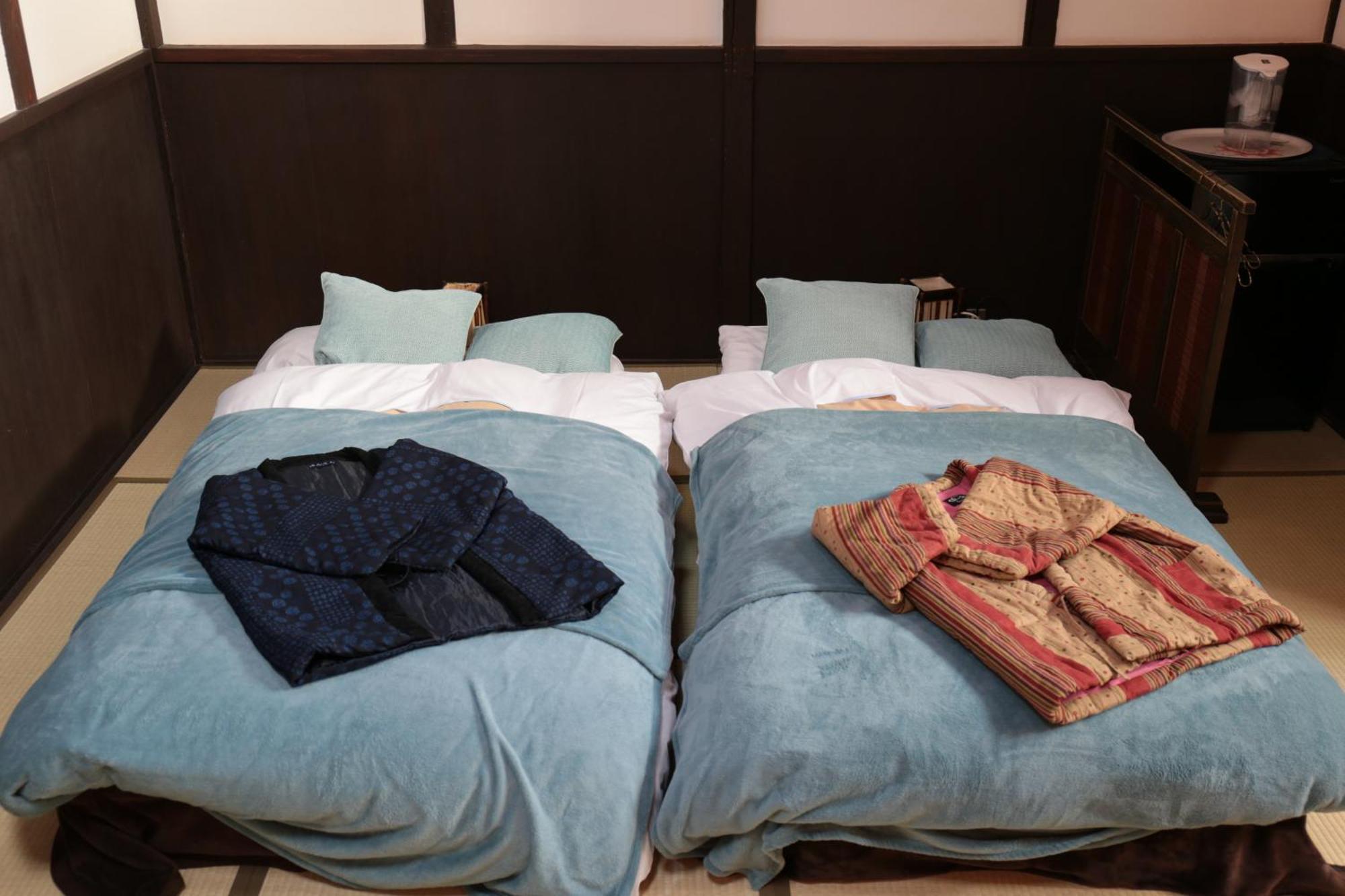 お宿梅夜guesthouse Umeya Kyoto Rom bilde